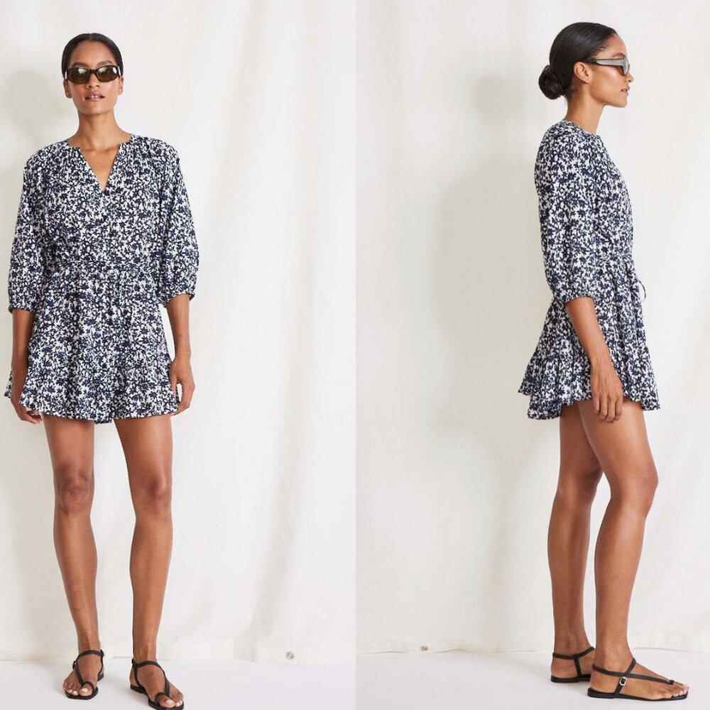 Apiece Apart Mini Mitte Floral Dress Size 2X